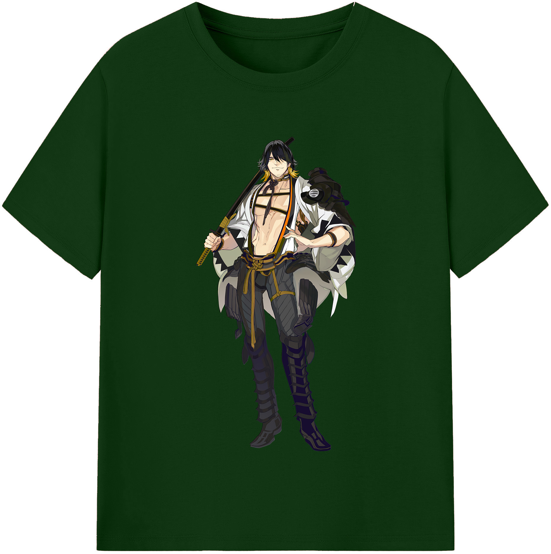 （画像用） 刀剣乱舞 Touken Ranbu 綿100％半袖Tシャツ（フロントプリント）